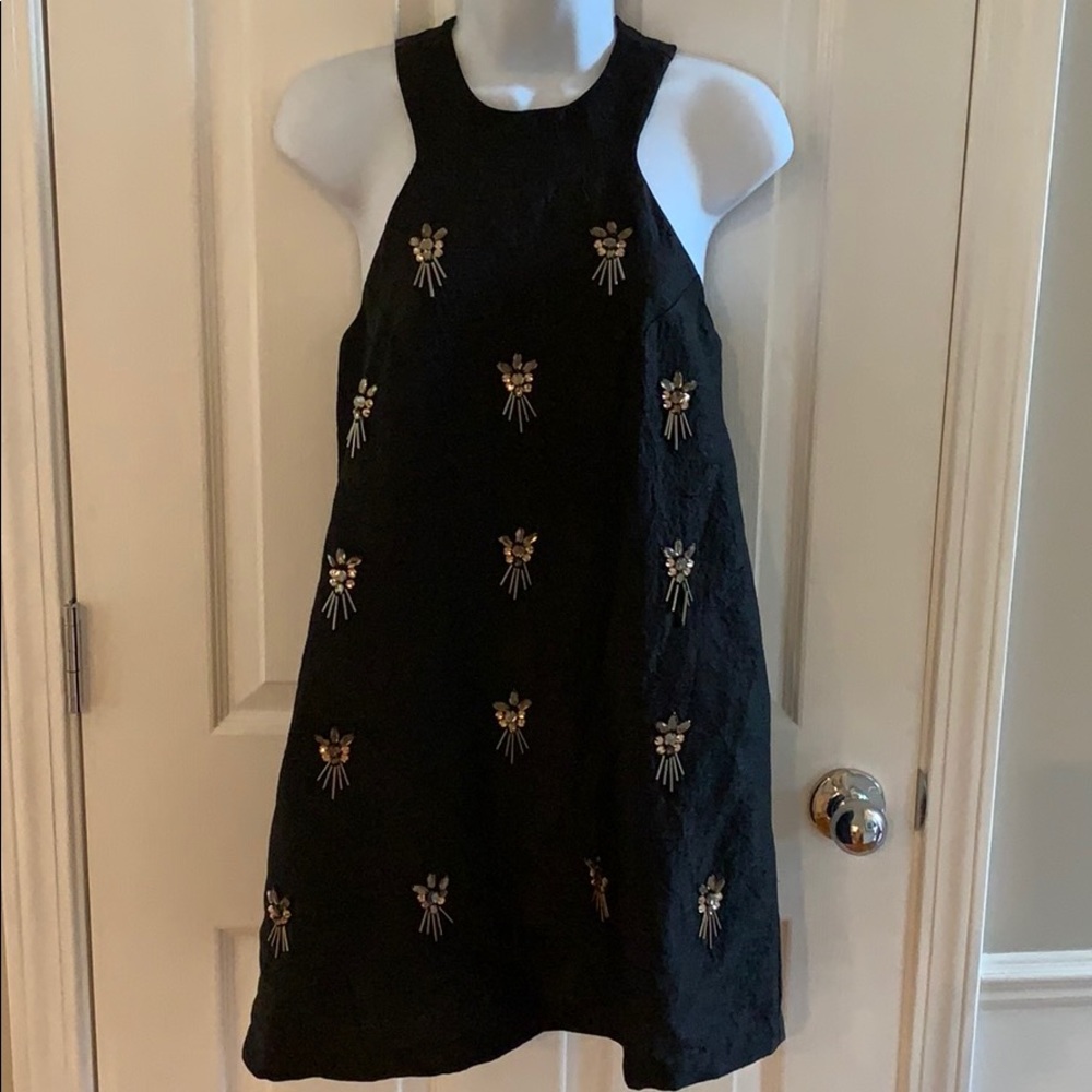 TopShop luxury semi formal dress, jeweled, size 2 LBD